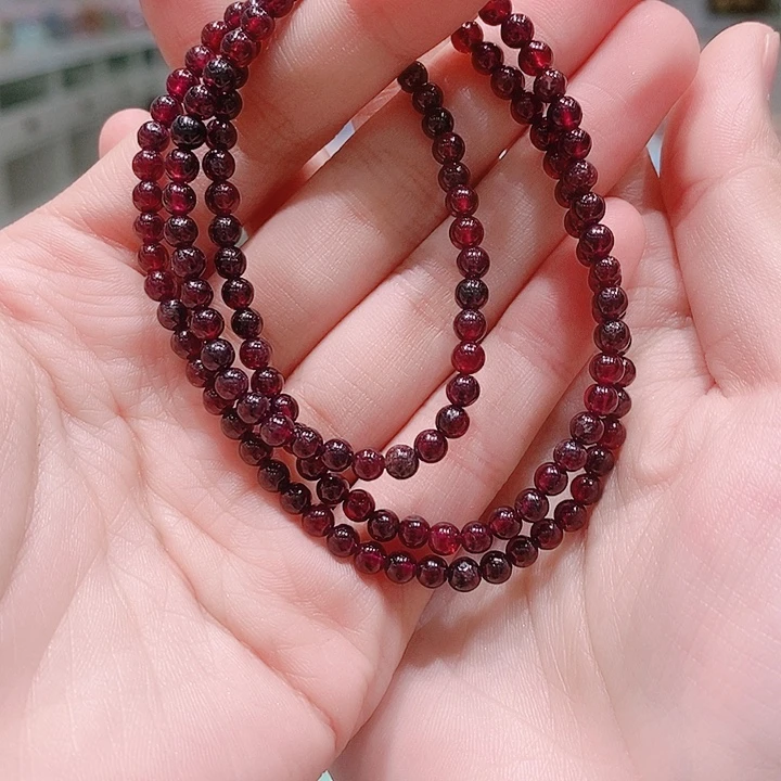 未镶嵌石榴石手链