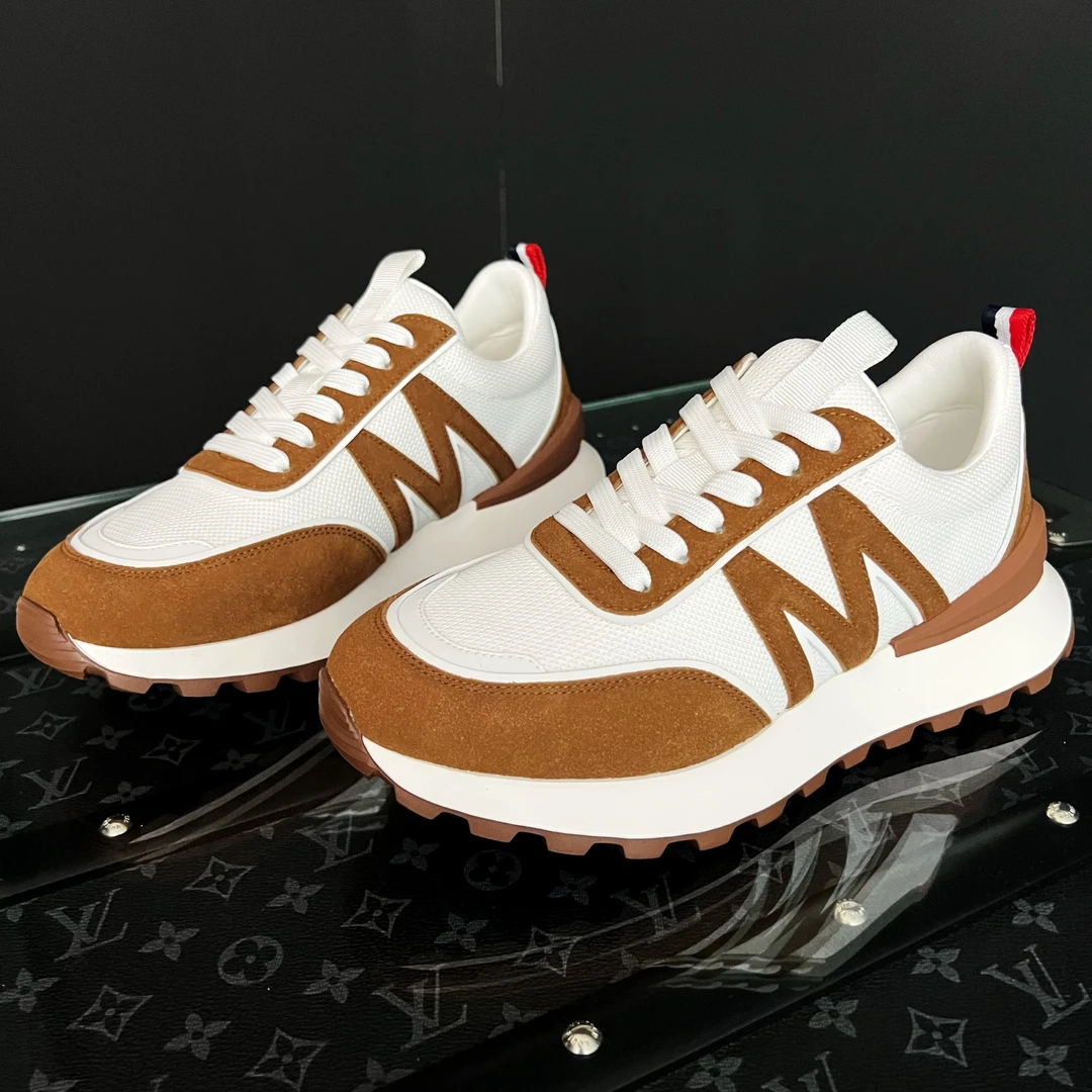 古帝特尼时尚休闲新款男士超透气经典小牛皮撞色厚底休闲鞋X-1002