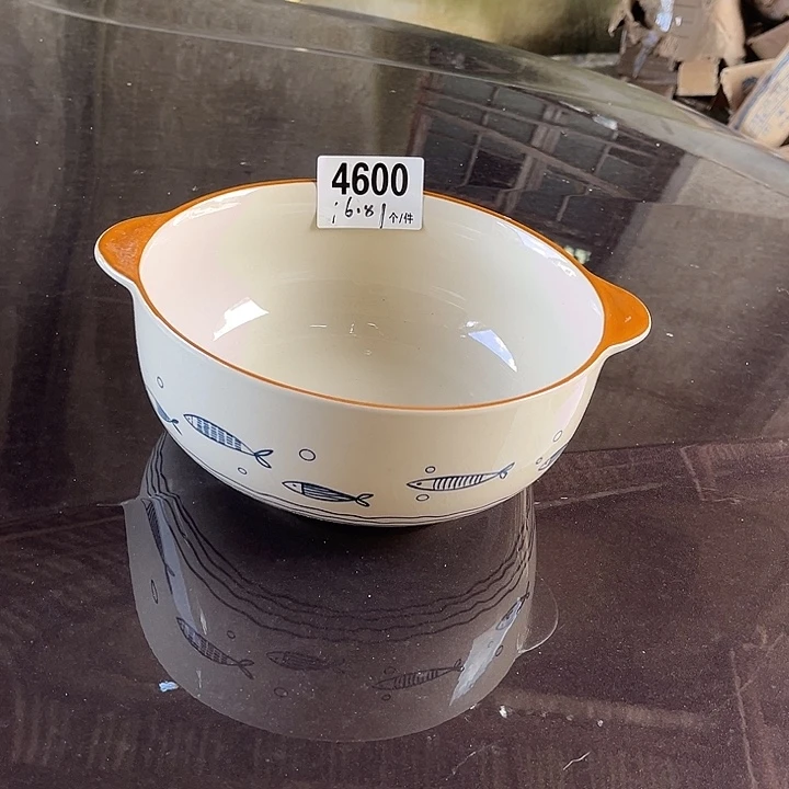 搪瓷微瑕外贸餐具4600