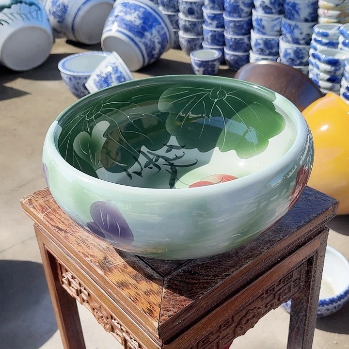 瓷片直径32厘米高15……