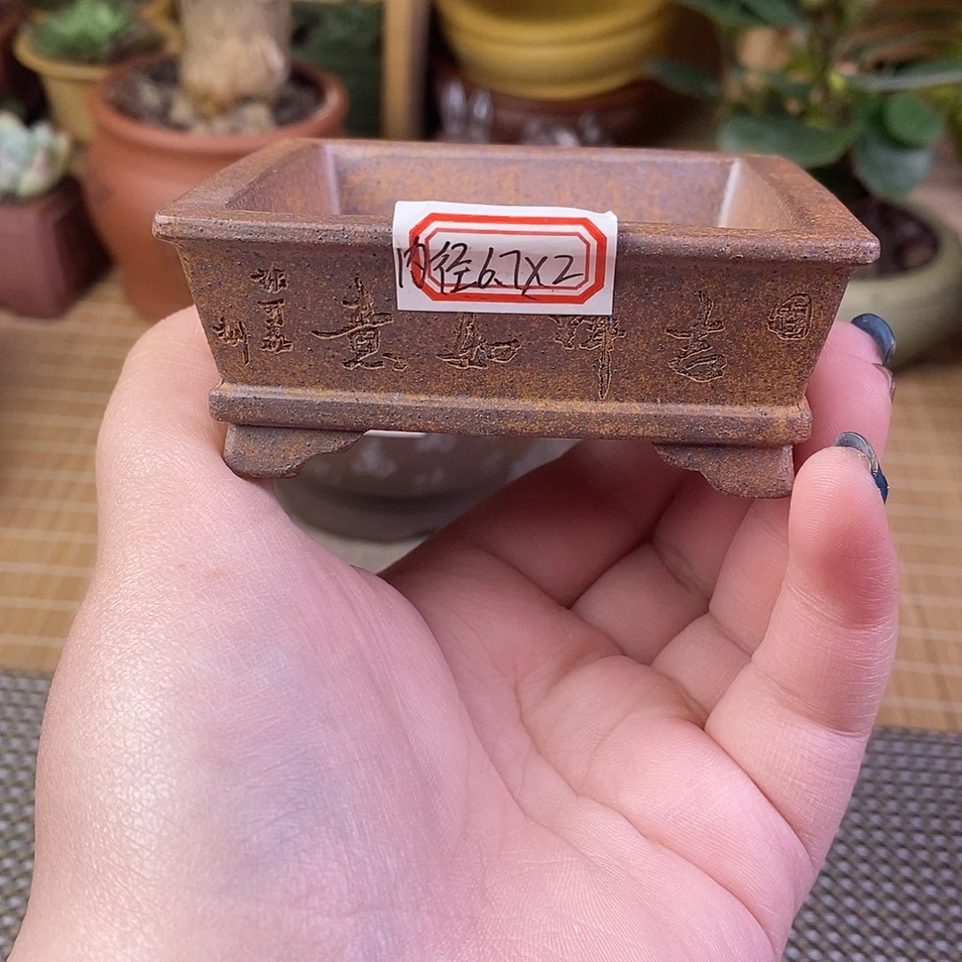 宜兴紫砂精品花盆