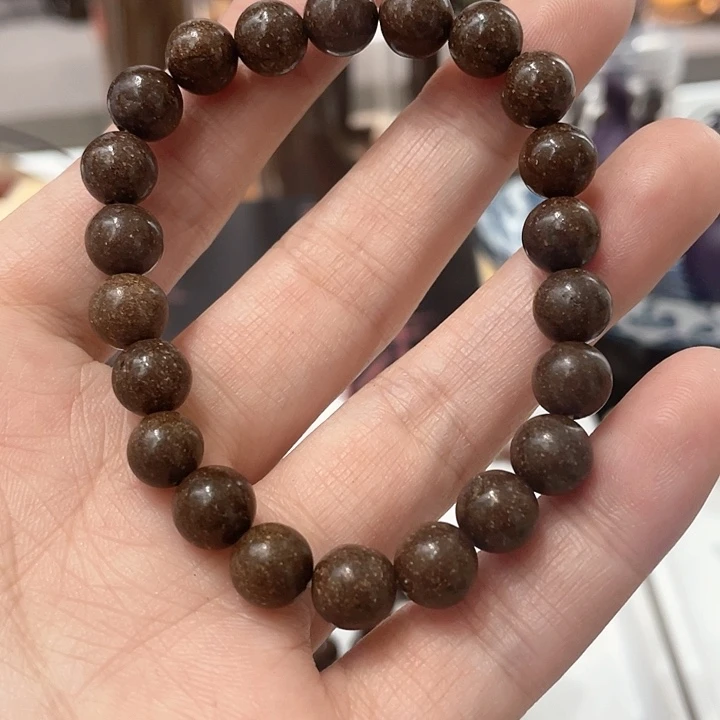 泥塑合香珠人参0.8手链