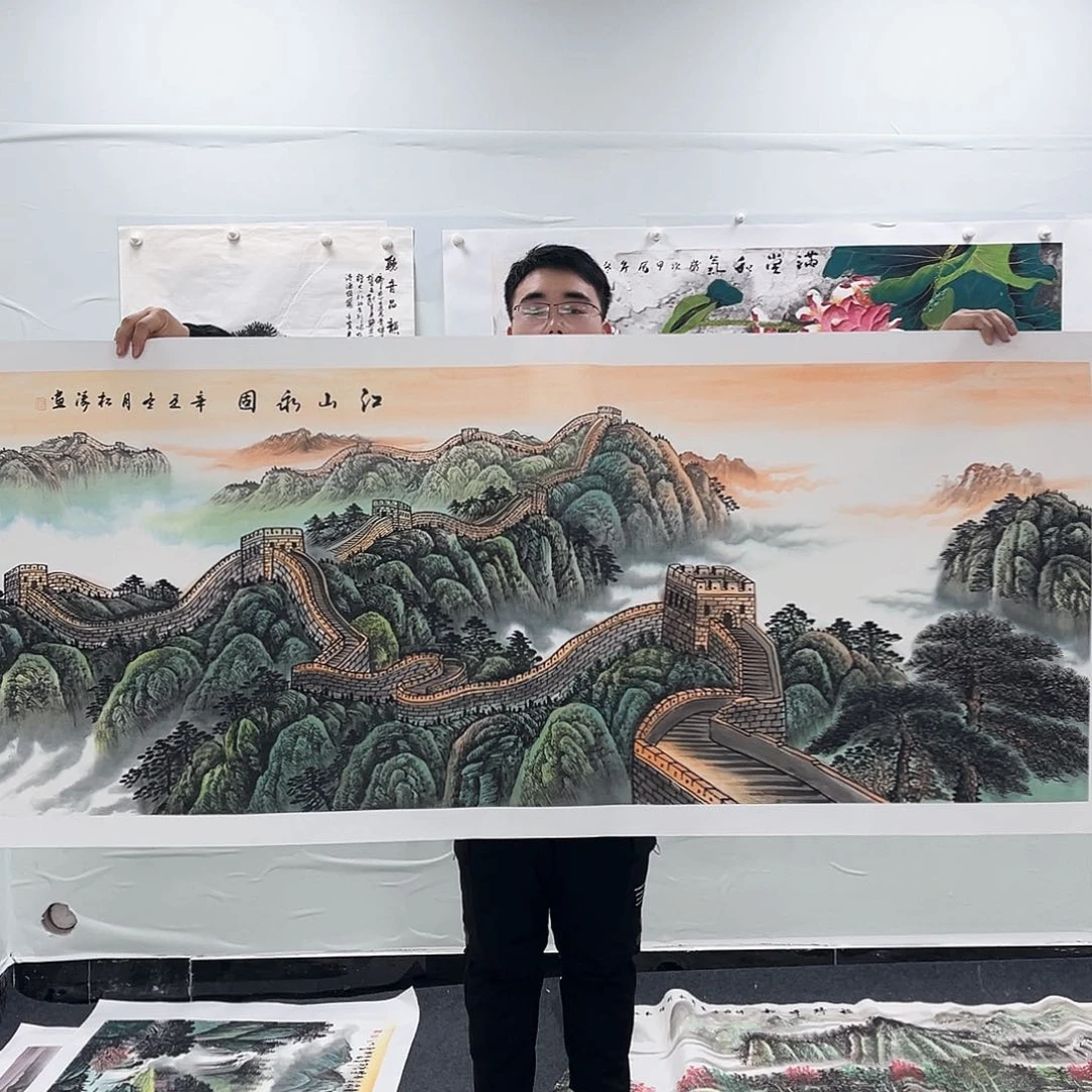 国画宣纸国画作品纯手绘