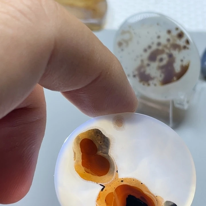 玛瑙/玉髓颈饰未镶嵌风*标