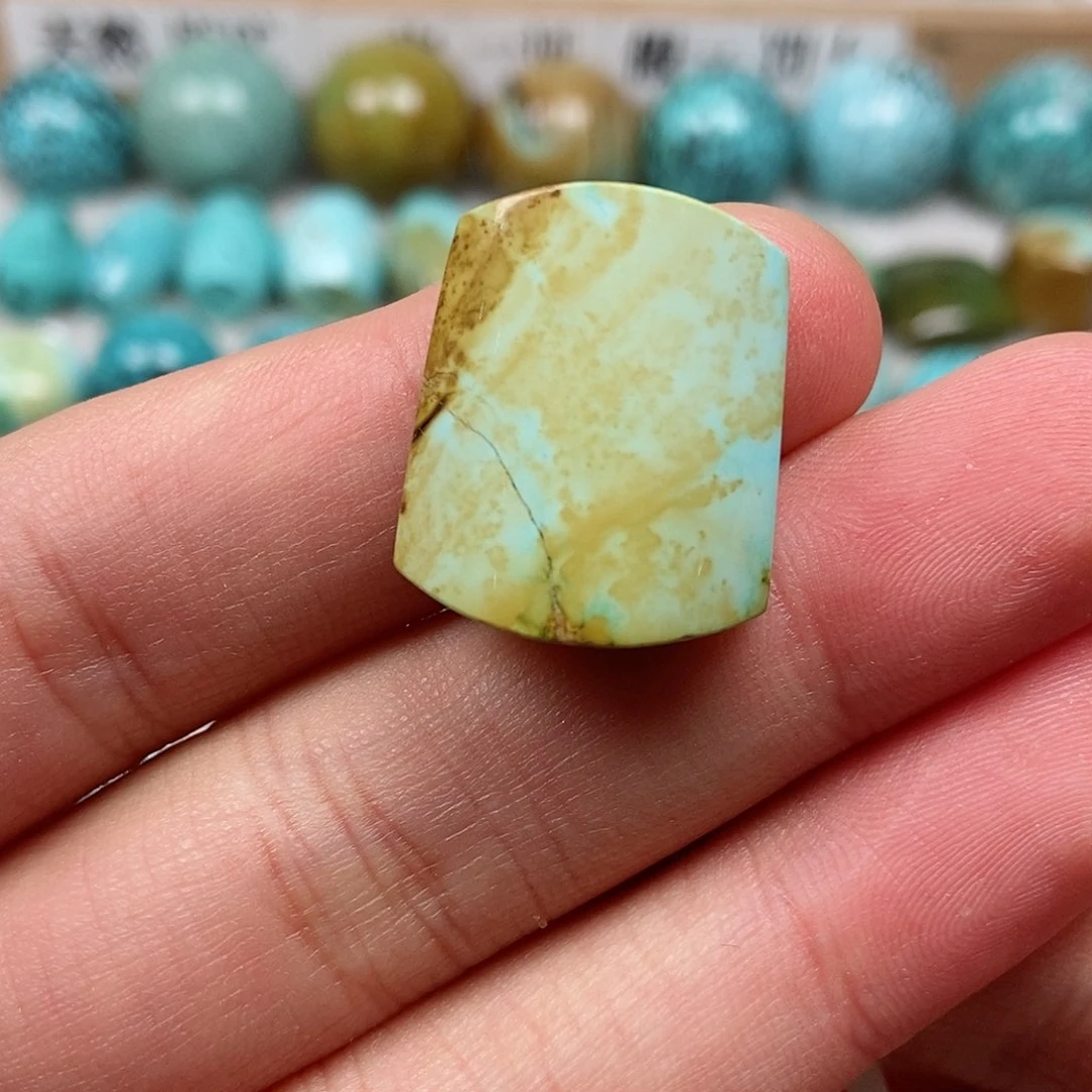 未镶嵌绿松石珠宝半成品