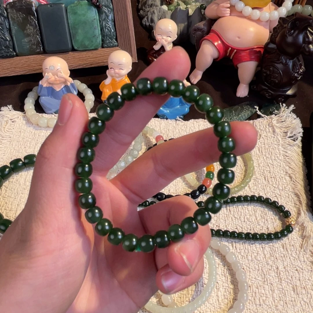 未镶嵌手链和田玉烟***i