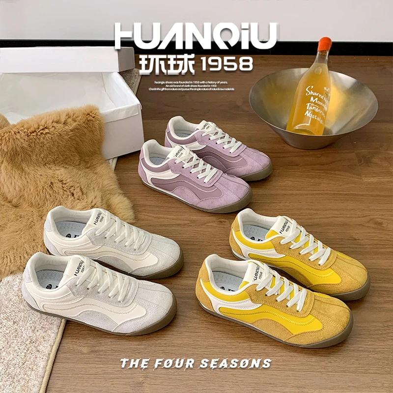 环球|复古德训鞋女2025新款ins潮牌百搭时尚休闲运动明星同款6