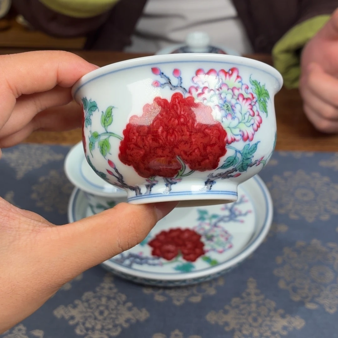 瓷杯子瓷姑娘景德镇陶瓷艺术