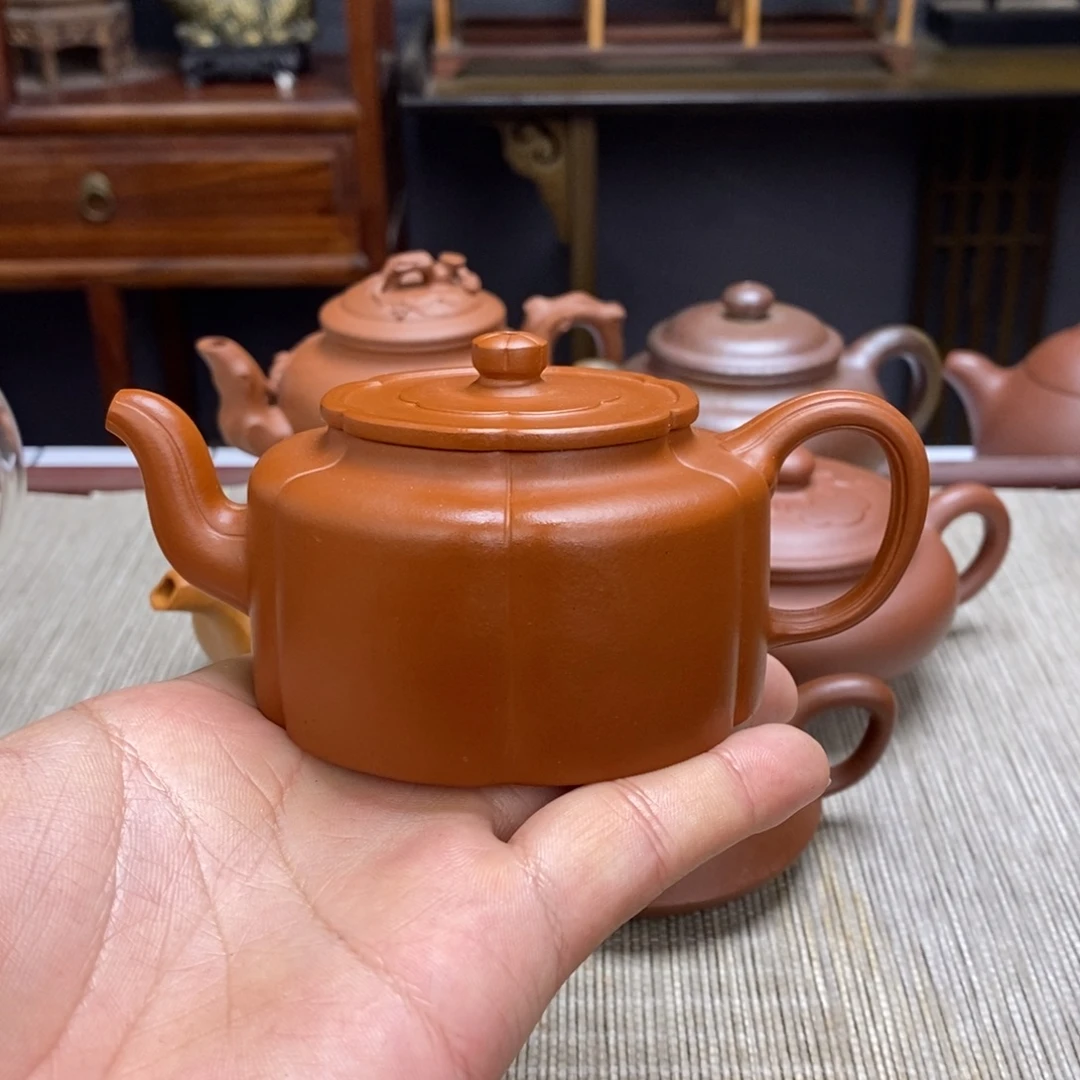 朱泥茶壶容量180毫升