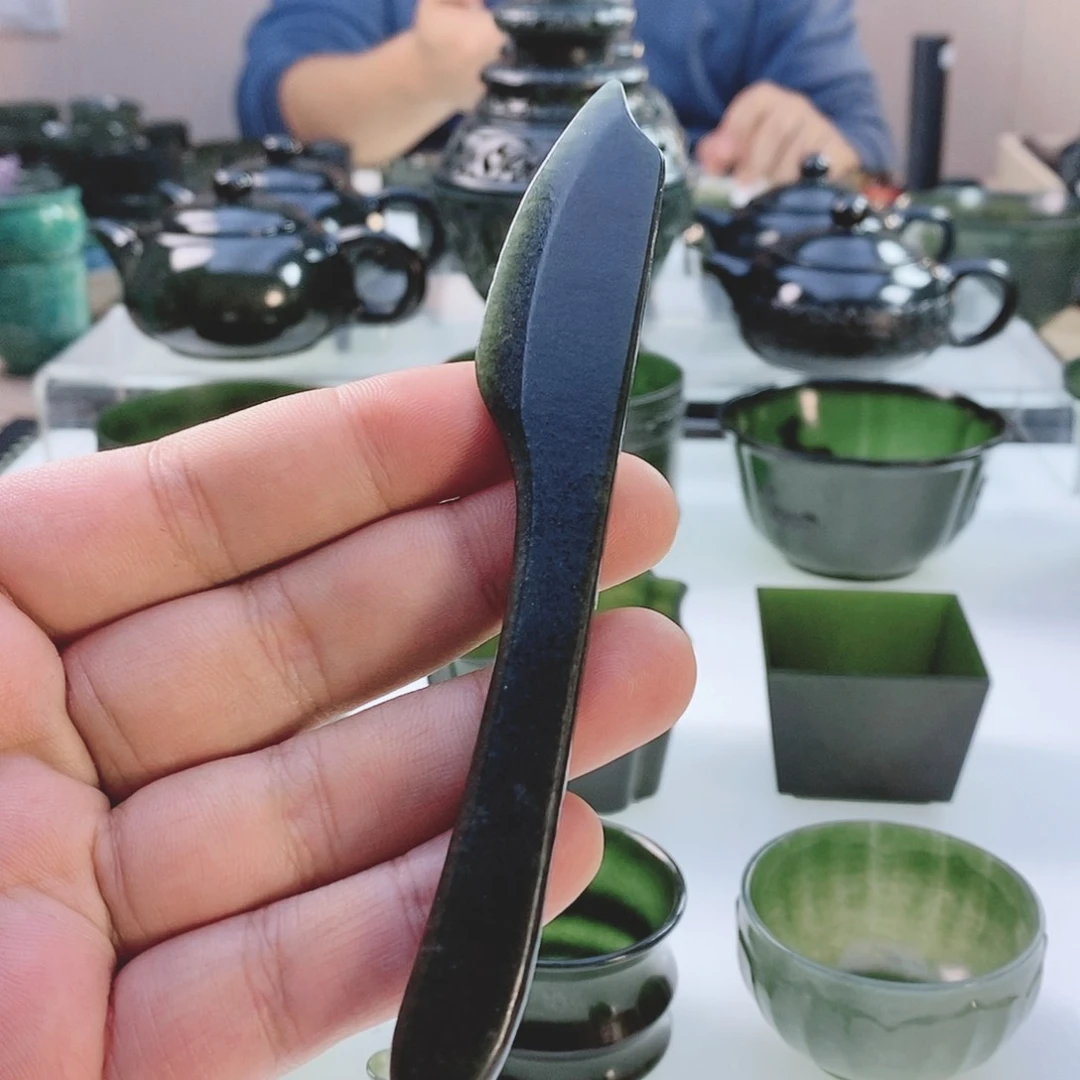 和田玉（青玉）把件未镶嵌