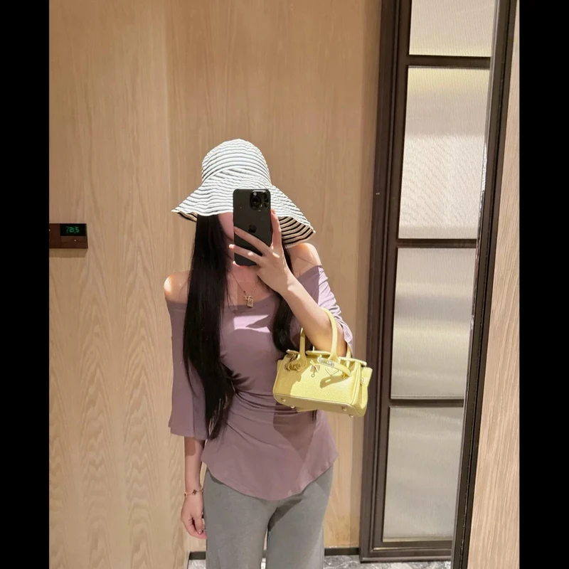 多种穿搭V领半袖透气收腰修身显瘦纸片人气质辣妹性感时尚夏季