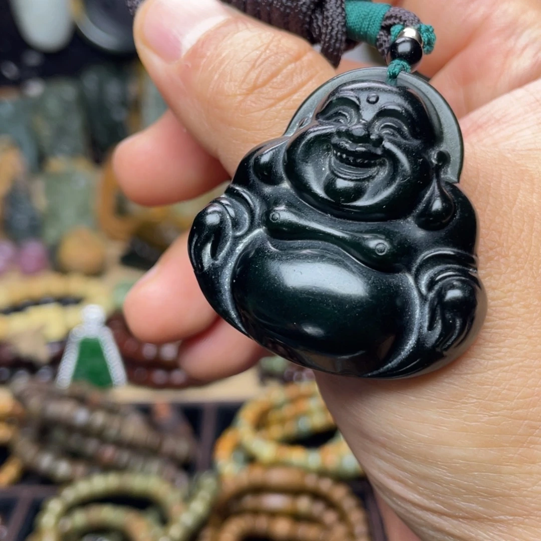 岫玉未镶嵌颈饰16