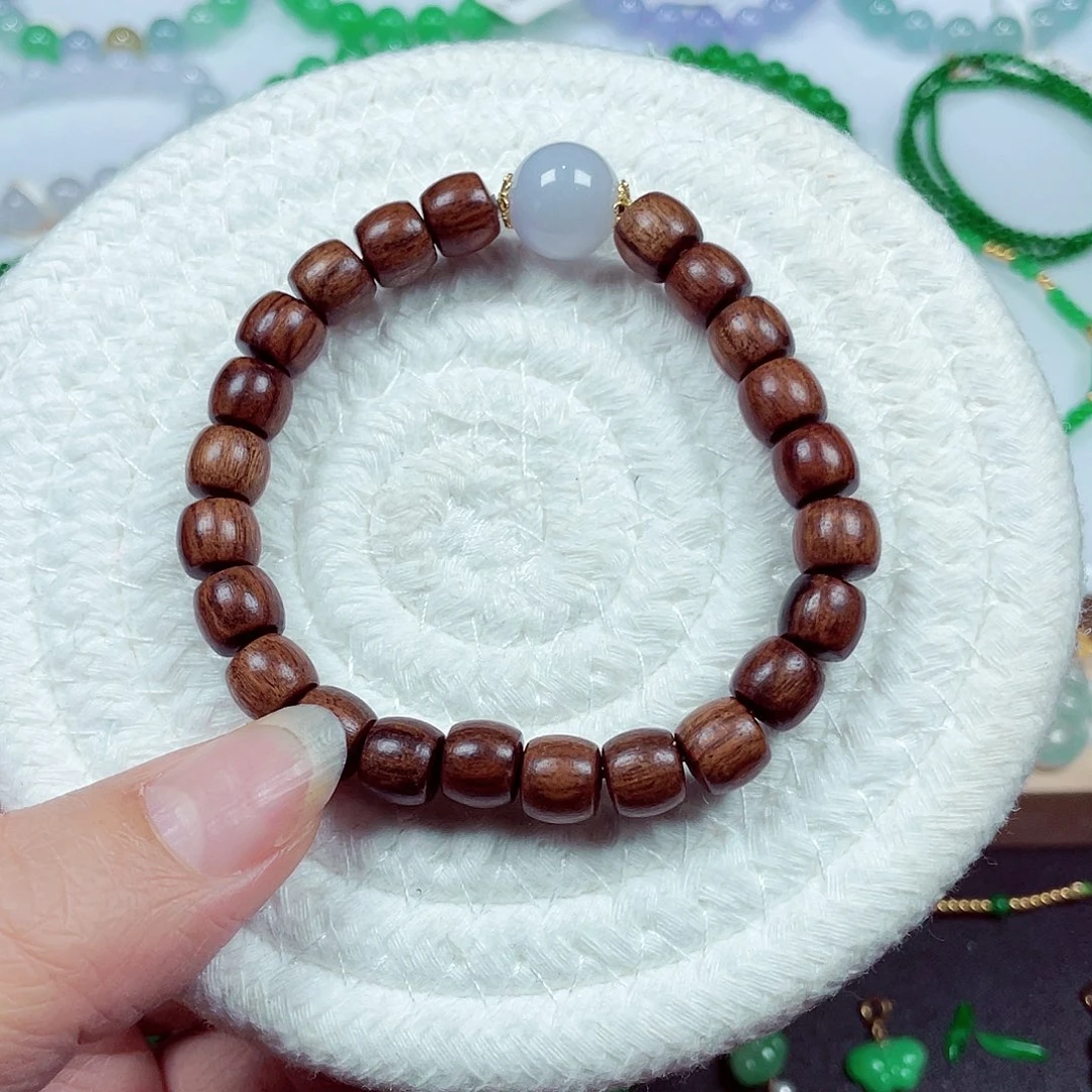 翡翠未镶嵌手链天然缅甸翡翠A货卡