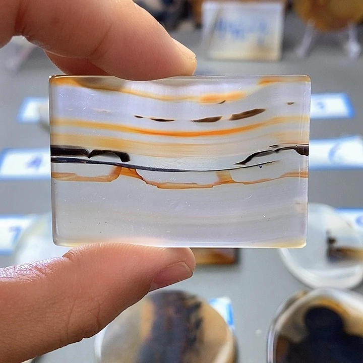 玛瑙/玉髓未镶嵌珠宝半成品