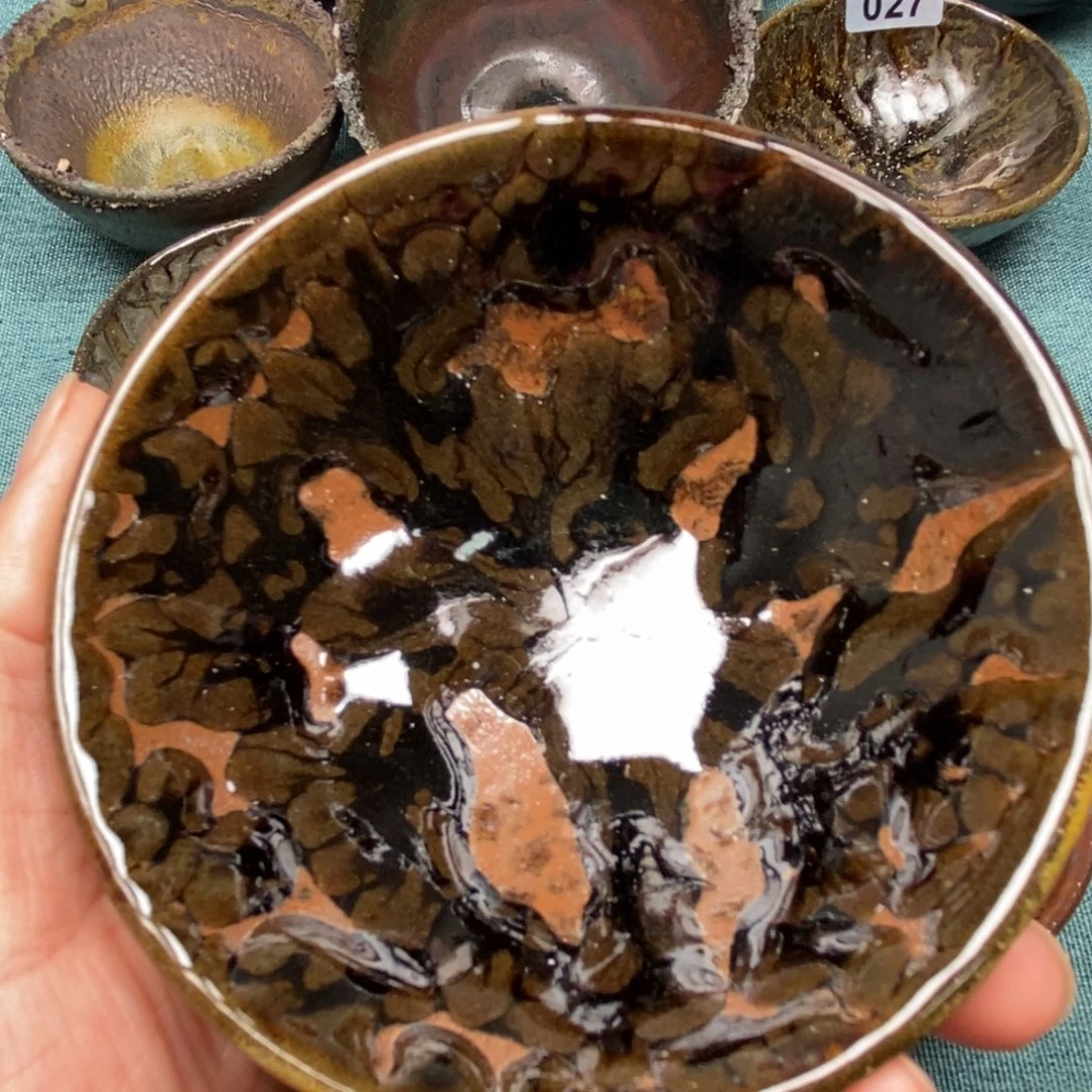 茶***音柴烧建盏茶盏茶杯103