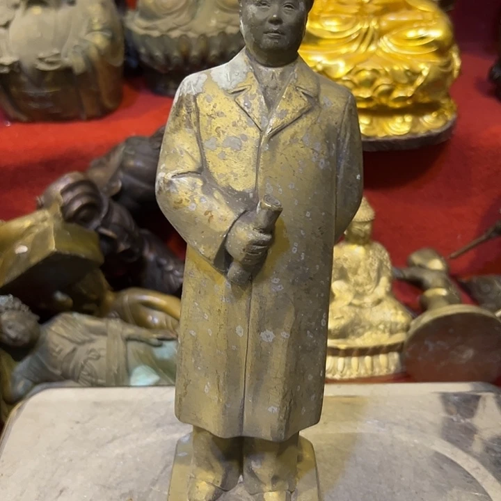 黄铜摆件，文房工艺品摆件