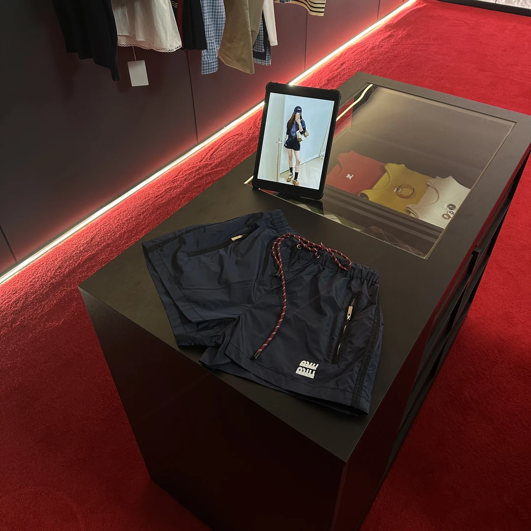 B104【缪家】高版本25n春夏新款宽松抽绳松紧腰短裤情侣潮牌休闲裤