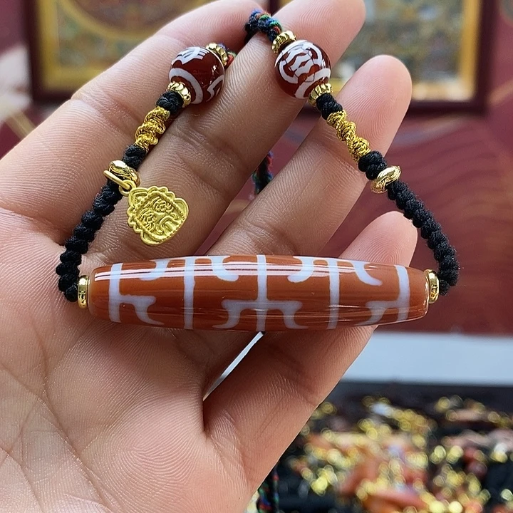 ****户玛瑙/玉髓合金颈饰