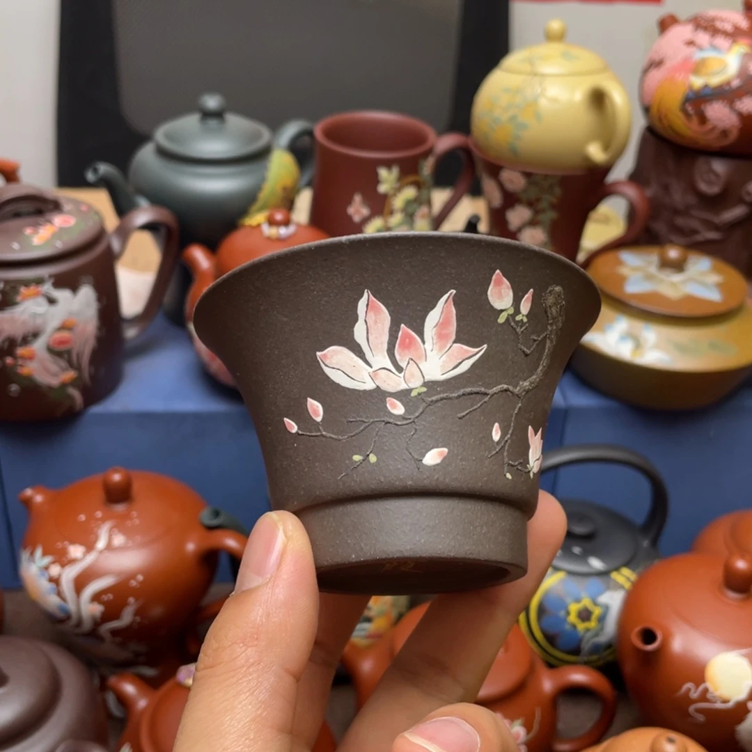 茶杯紫砂紫砂主人杯100cc