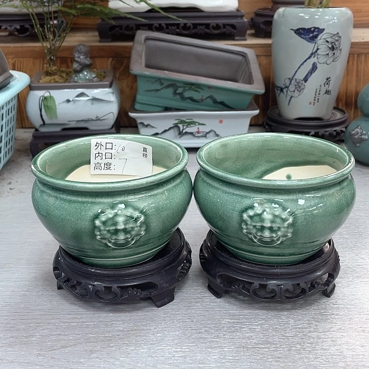 花盆紫砂花盆陶瓷花盆福利