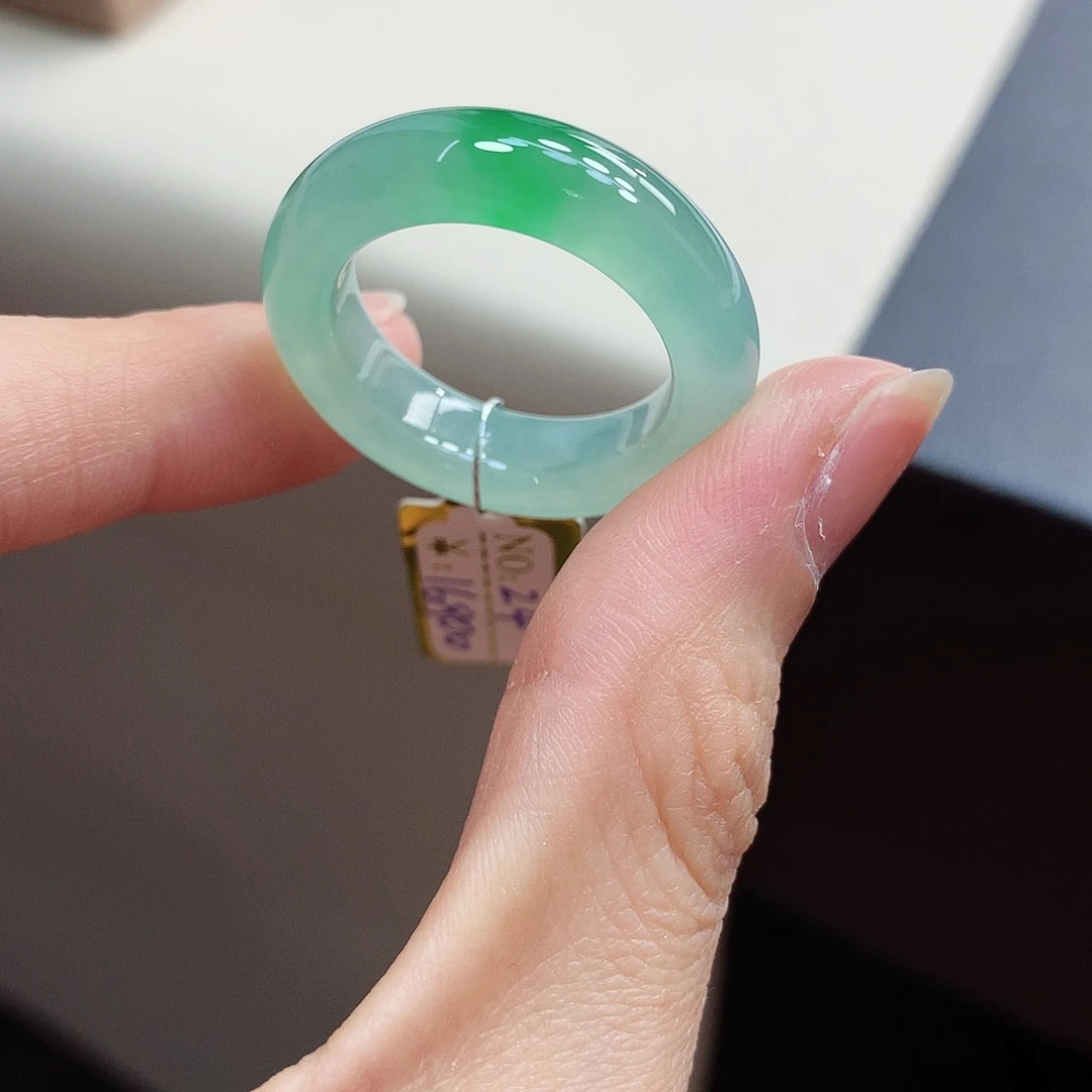 翡翠戒指未镶嵌24号