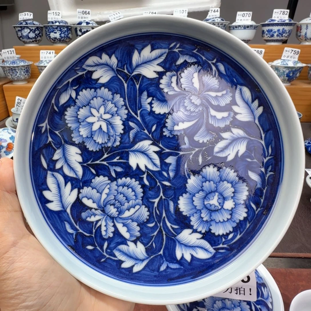 胖***叔微瑕景德镇陶瓷杯子