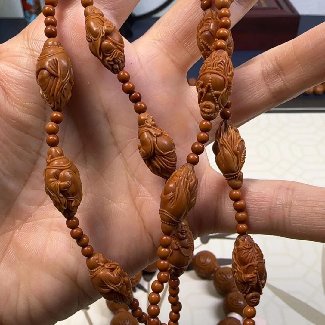 橄榄核手串/手链弥勒长串