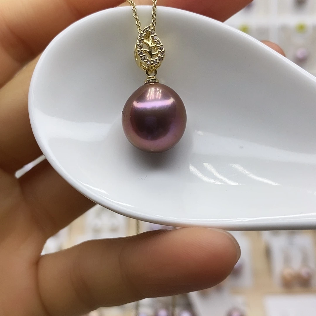 淡水珍珠颈饰合金