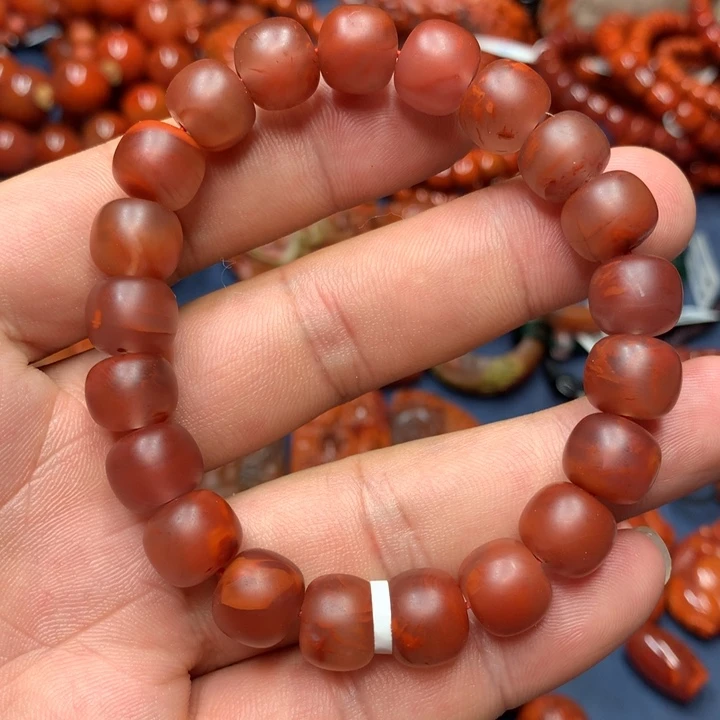 手串未镶嵌南红玛瑙11m m