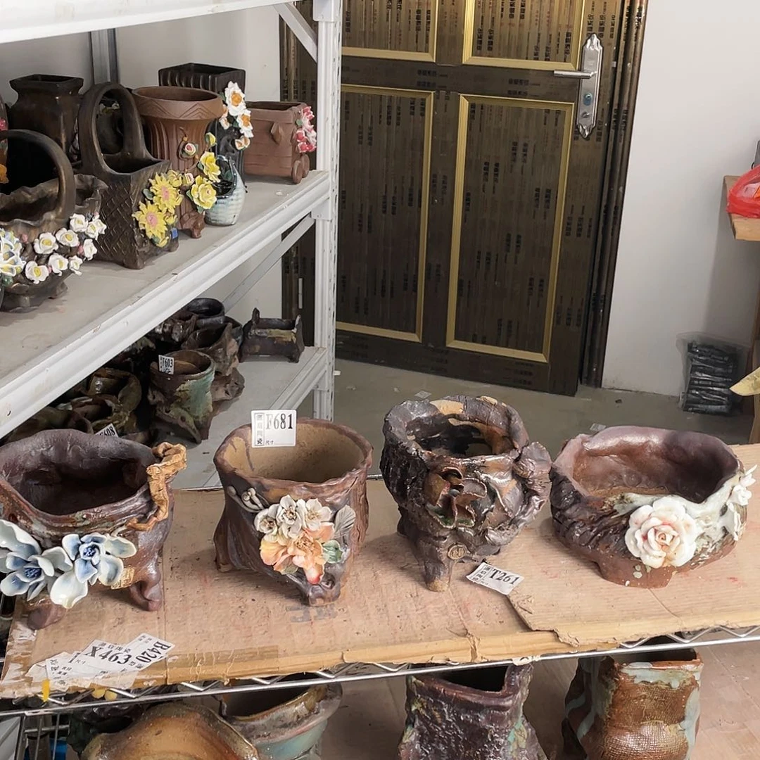 紫砂花瓶零****5手工制作默认微瑕681