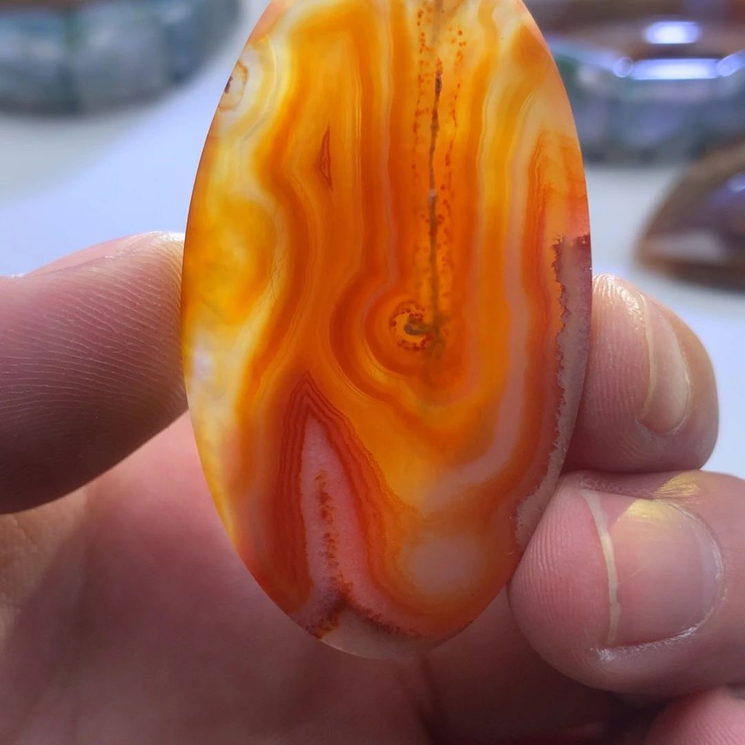 玛瑙/玉髓颈饰未镶嵌玉*