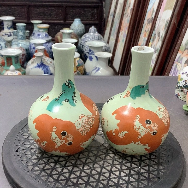 陶摆件博古架陶瓷摆件