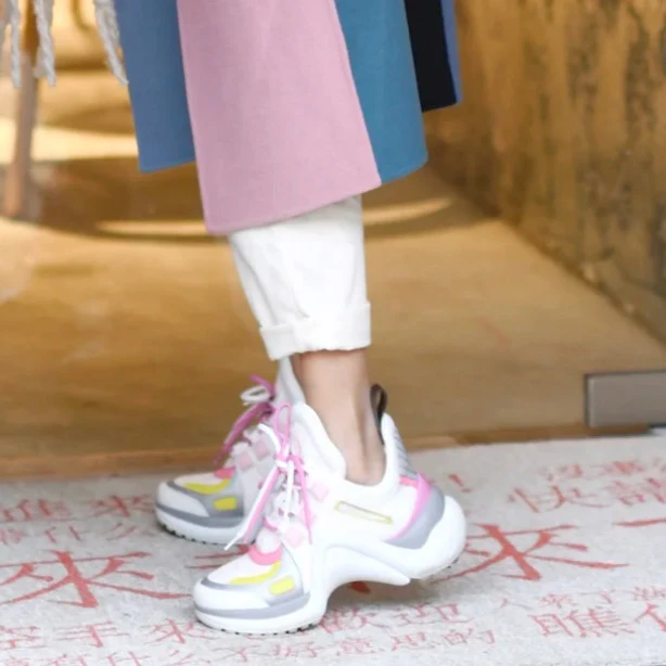 95新 LouisVuitton/路易威登 老爹鞋/36码/Xspa5538