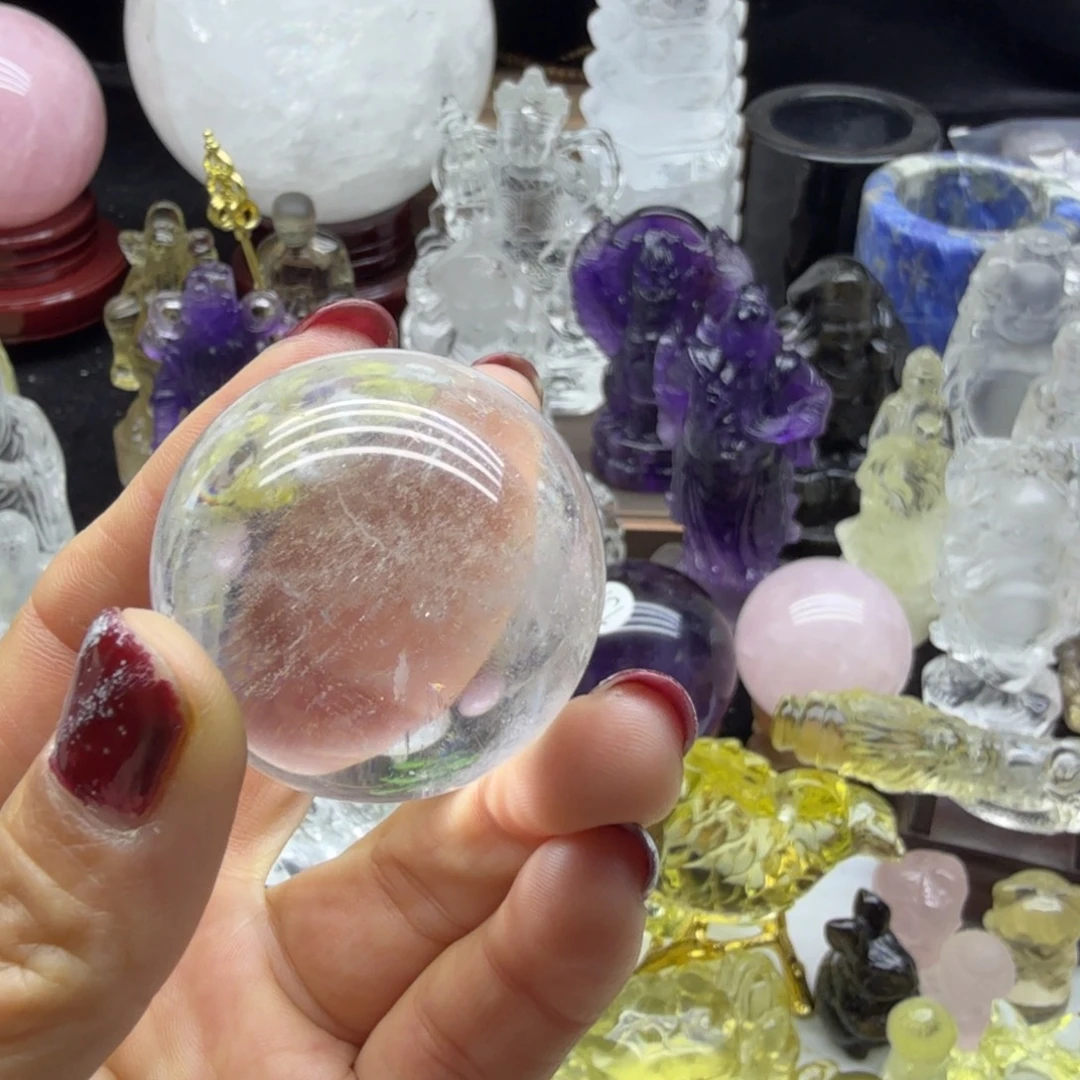 未镶嵌水晶珠宝半成品