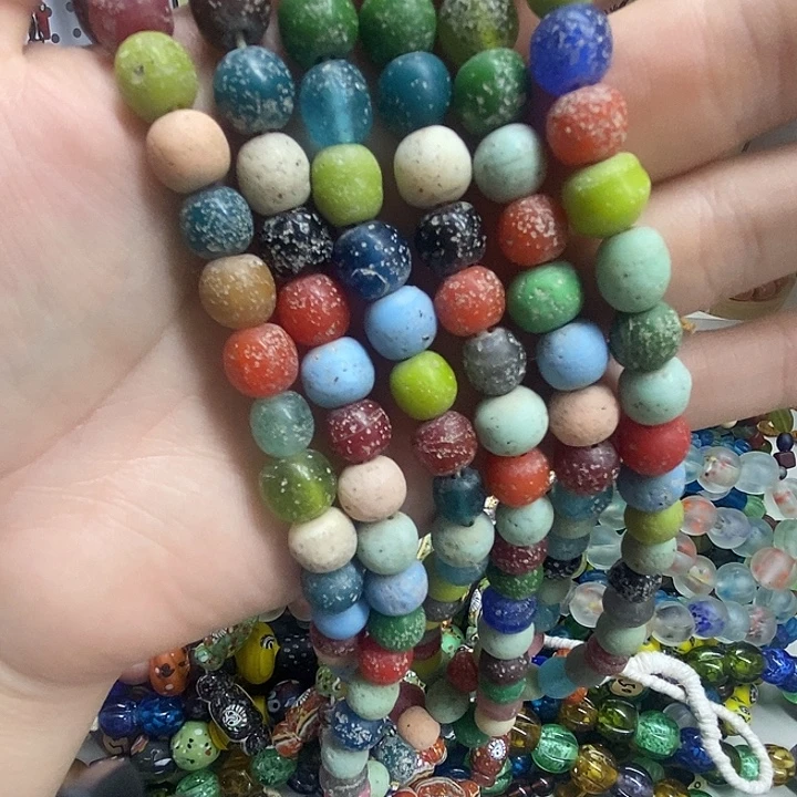 颈饰琉璃西亚古法圆珠