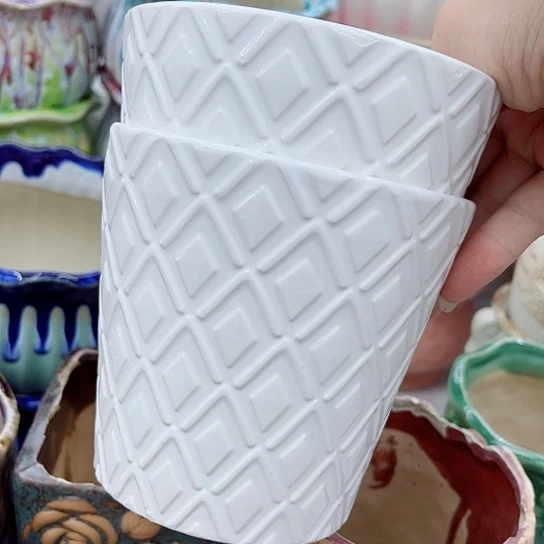 多肉绿植陶瓷花盆9.9包邮