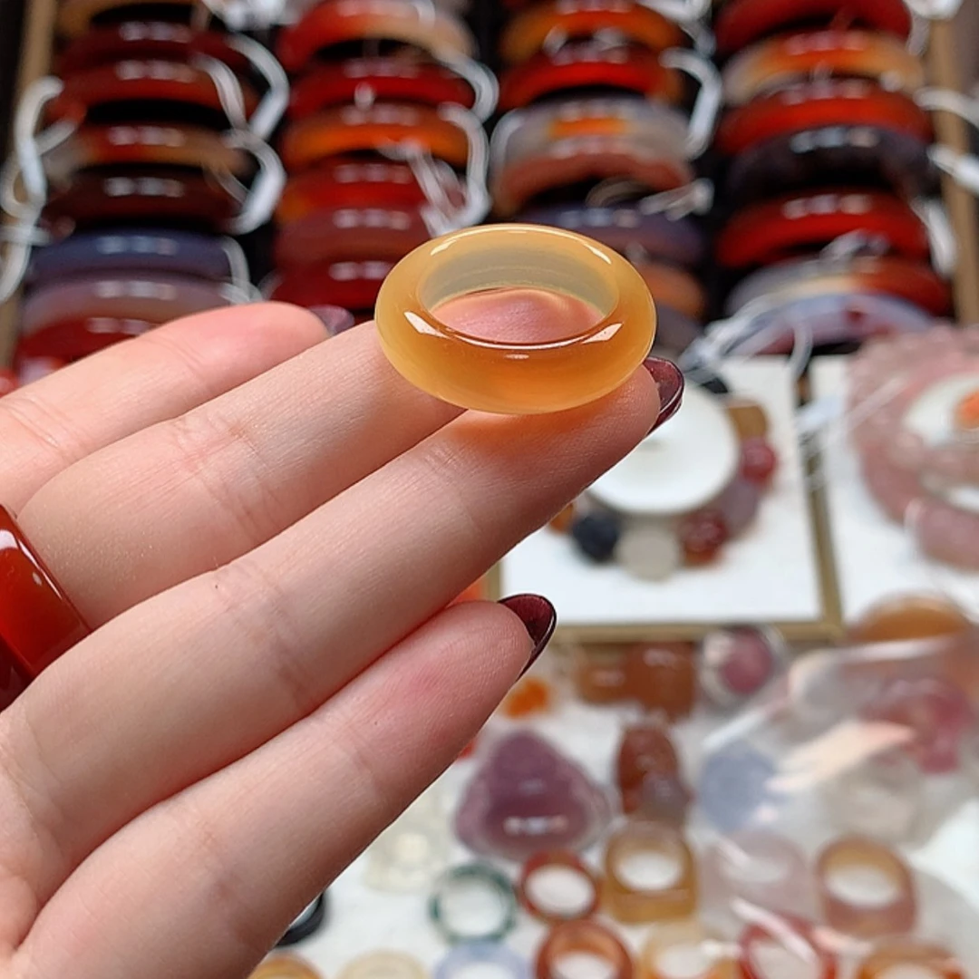 【闪购商品】玛瑙/玉髓手镯未镶嵌-****?