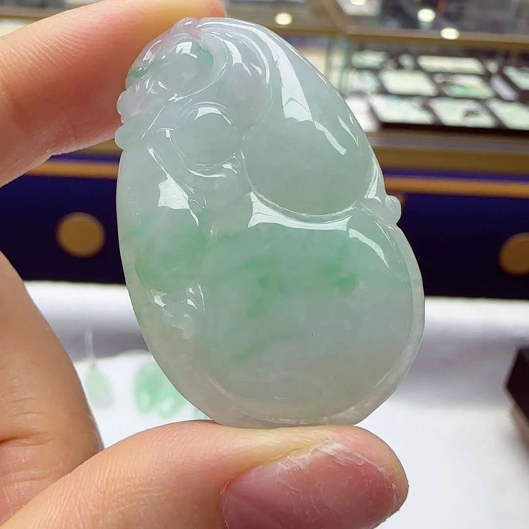 未镶嵌挂件翡翠葫芦