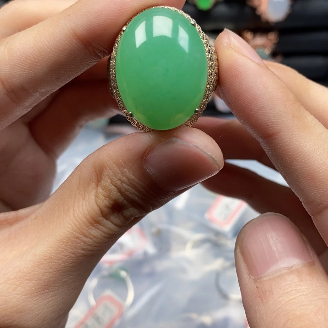 翡翠裸石C****i天然缅甸翡翠A货