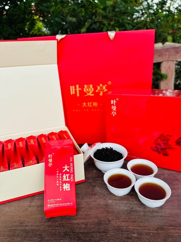 高档礼盒装中火烘培大红袍茶叶