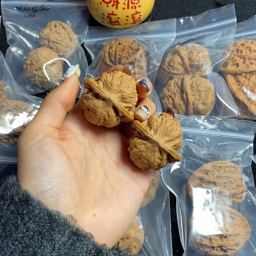 吊坠文玩核桃38➕野狼138