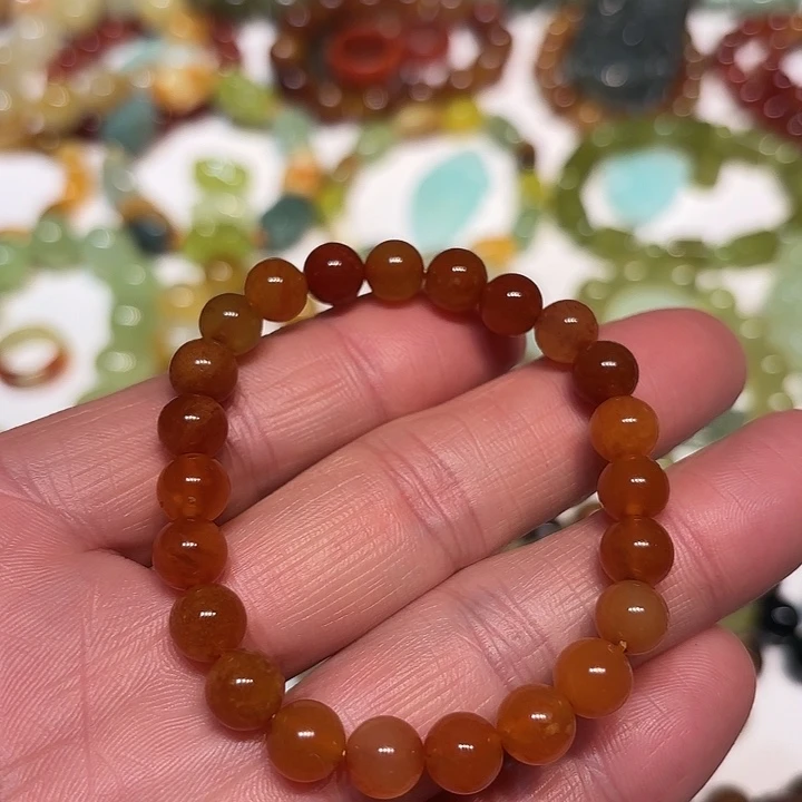 蛇纹石玉未镶嵌手串