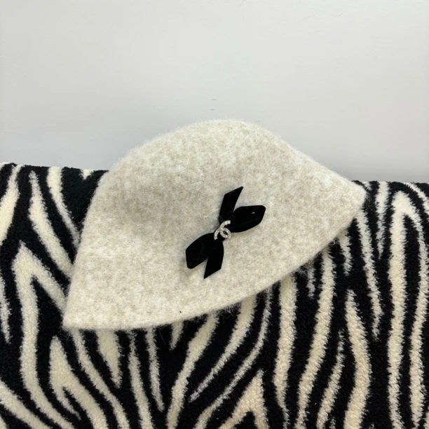 黑蝴蝶结臭臭帽子MZ219