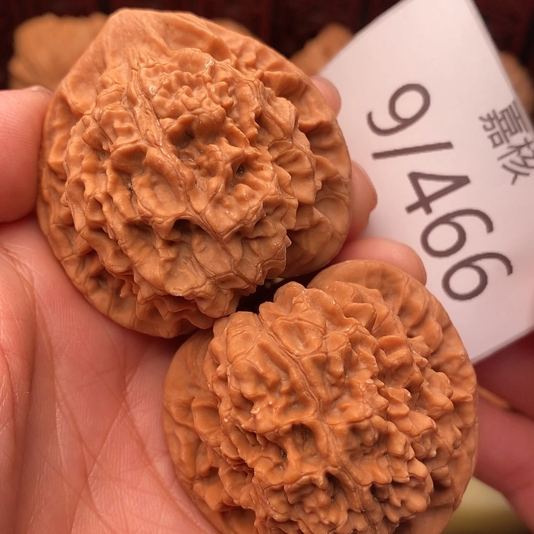 文玩核桃把件45官帽。