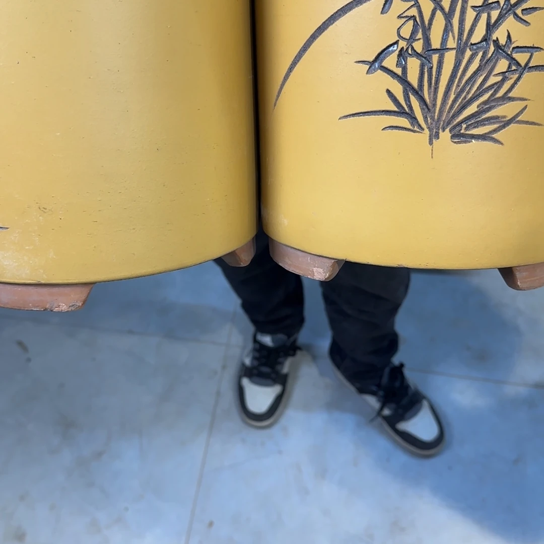 紫砂花盆口径14.18口径
