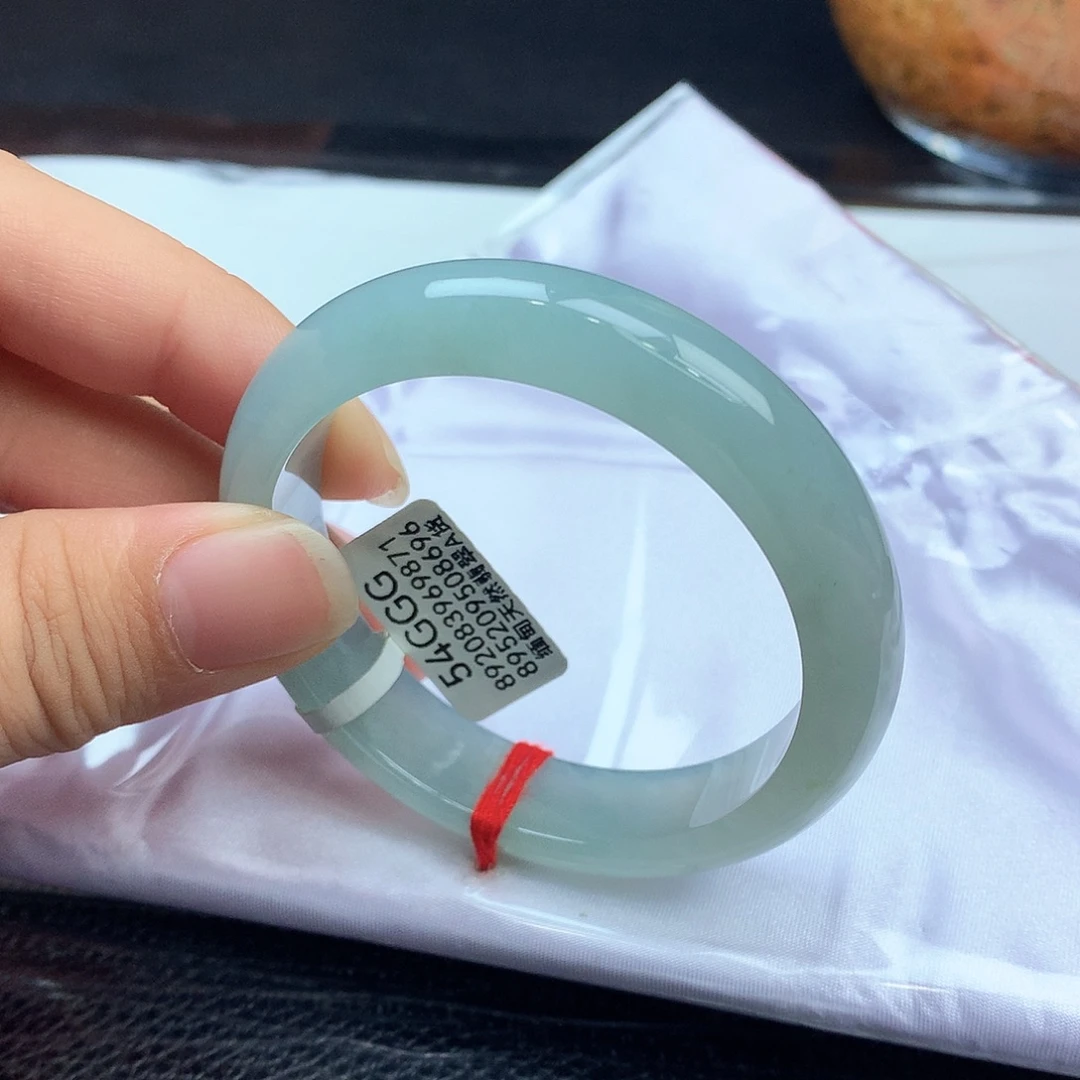 翡翠未镶嵌手镯天然缅甸翡翠A货手镯