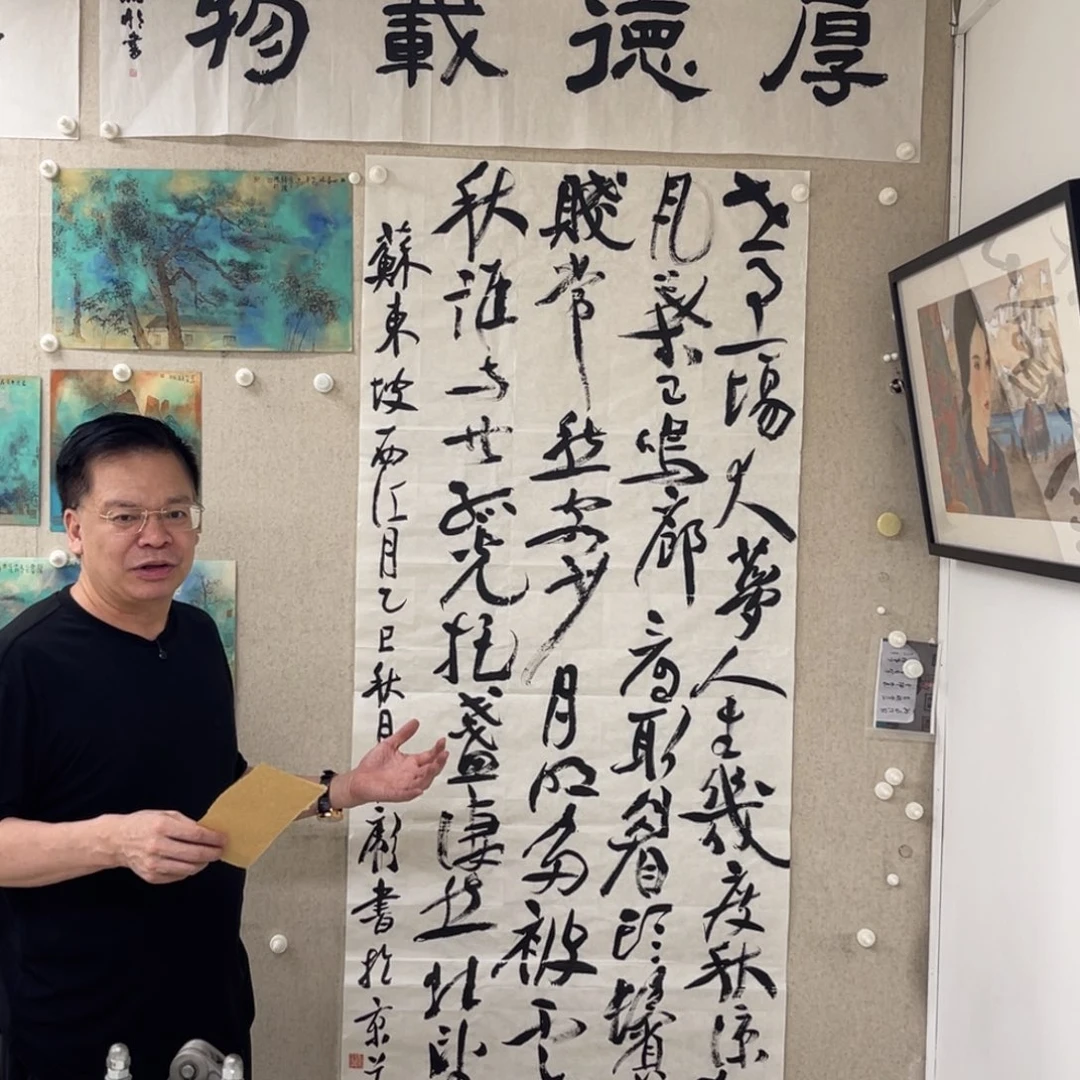 书法张彪 草书12平尺