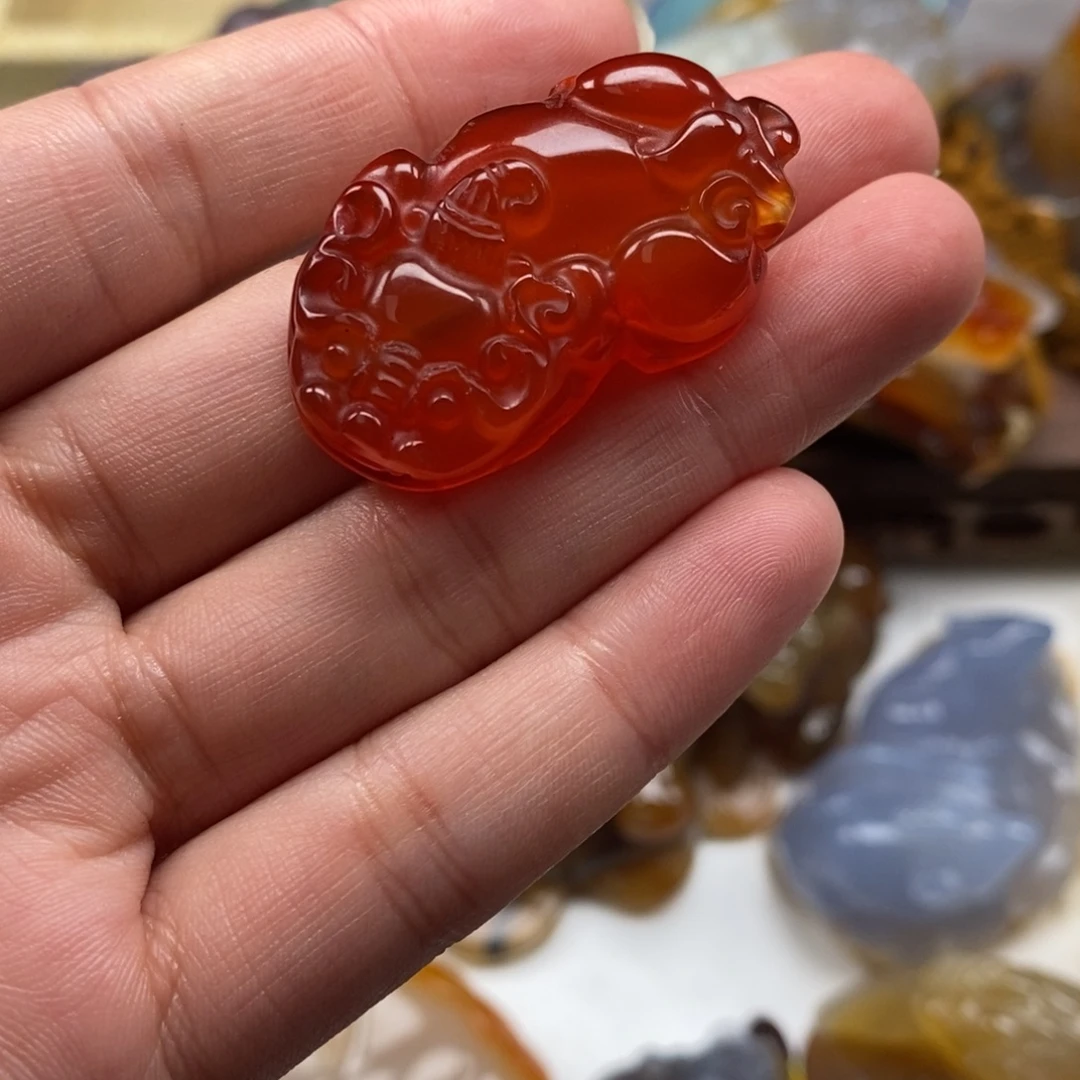 玛瑙/玉髓未镶嵌颈饰