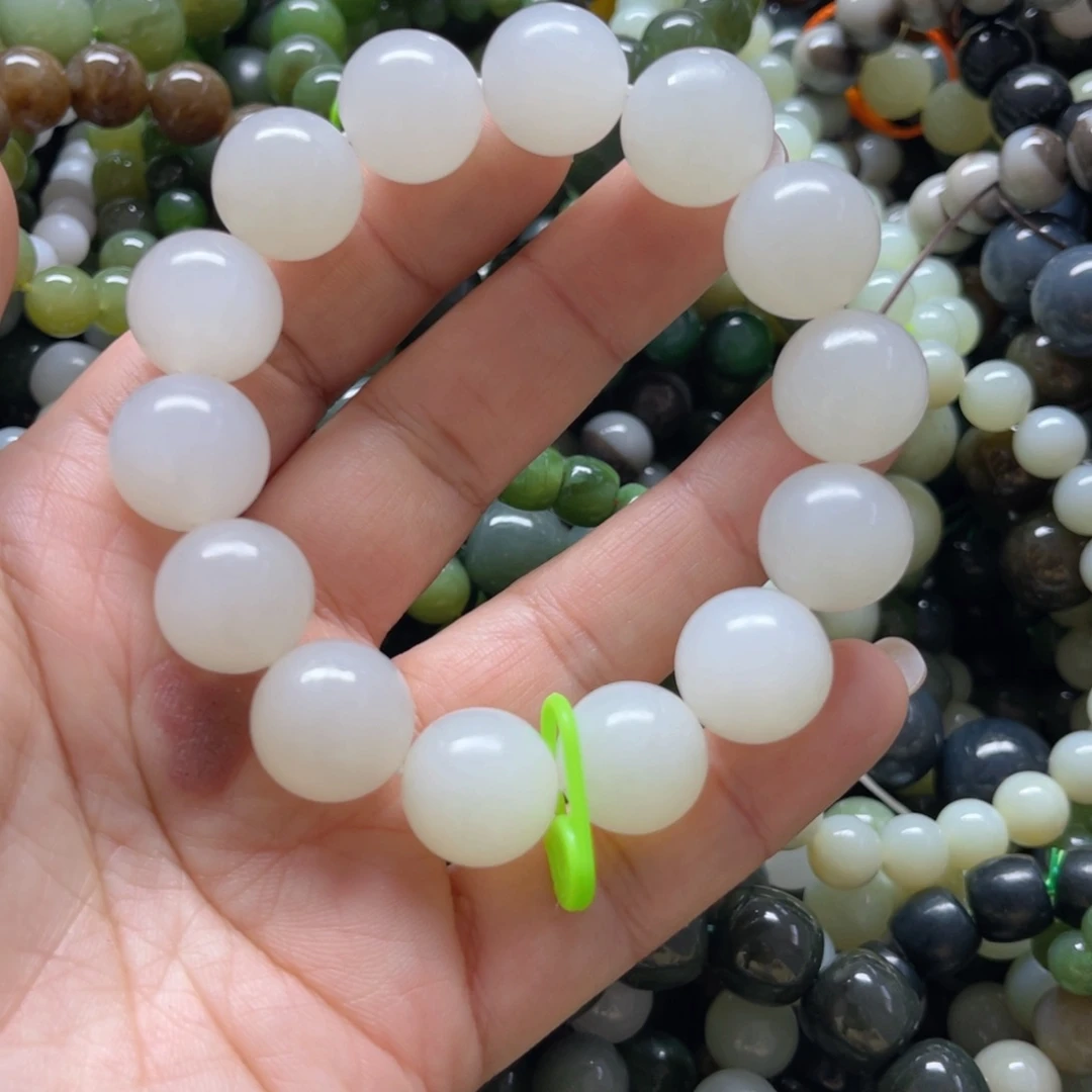 和田玉手链未镶嵌