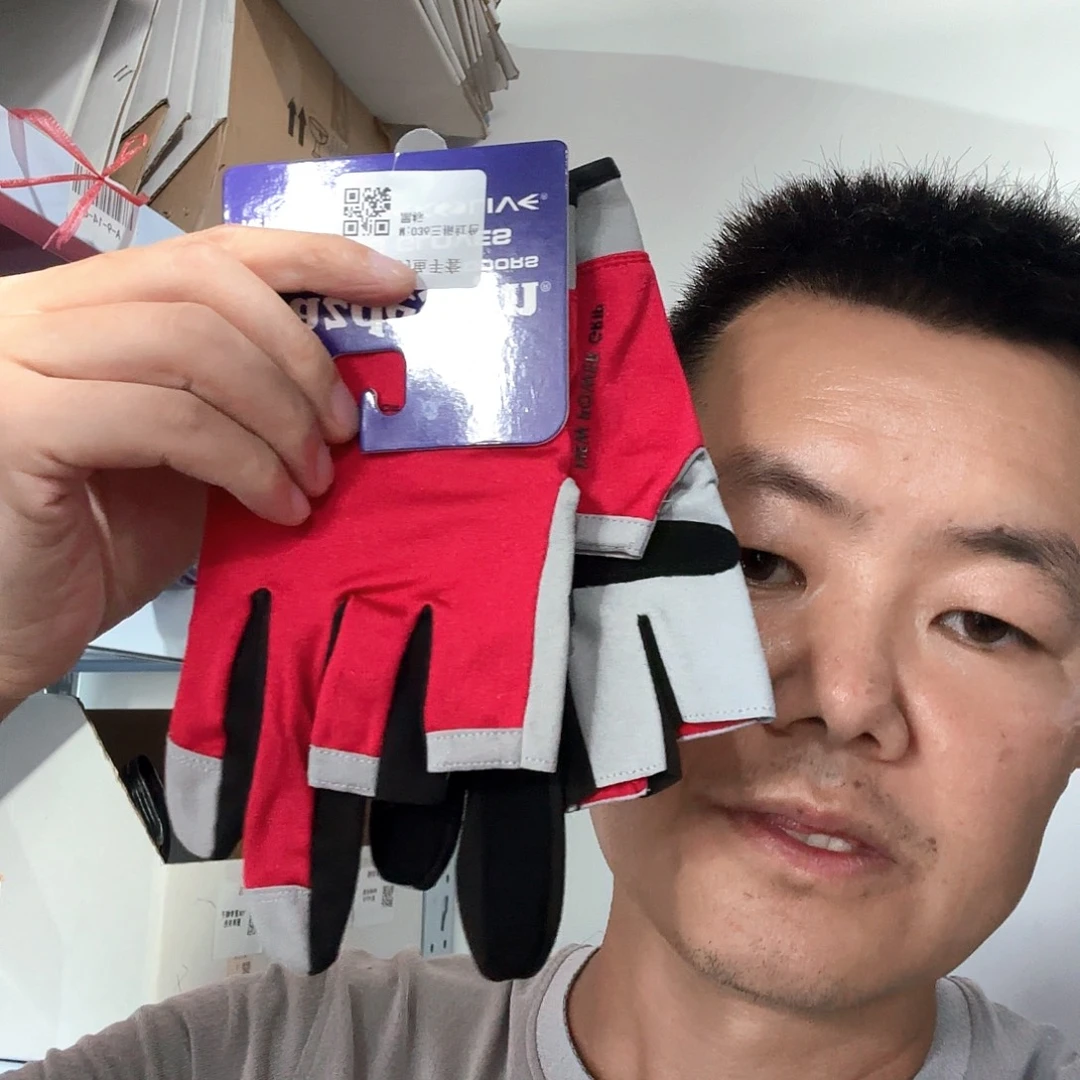 日本派质手套M红色